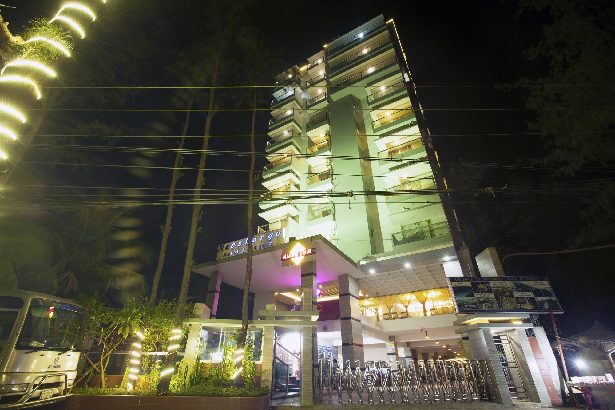 Neeshorgo Hotel And Resort Ltd Cox's Bazar Exterior foto