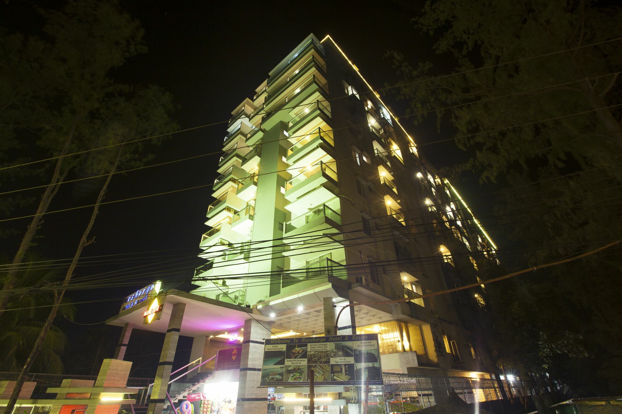 Neeshorgo Hotel And Resort Ltd Cox's Bazar Exterior foto